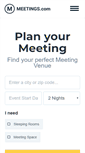 Mobile Screenshot of meetings.com